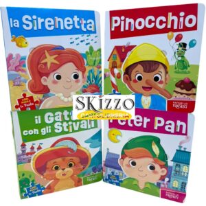 libro puzzle fiabe raffaello